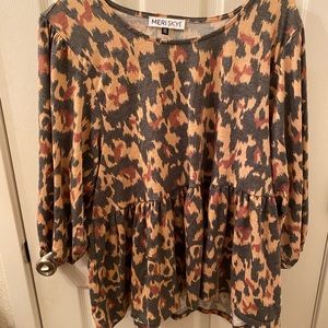 NWT-Meri Skye (Dia&Co) 2X blouse